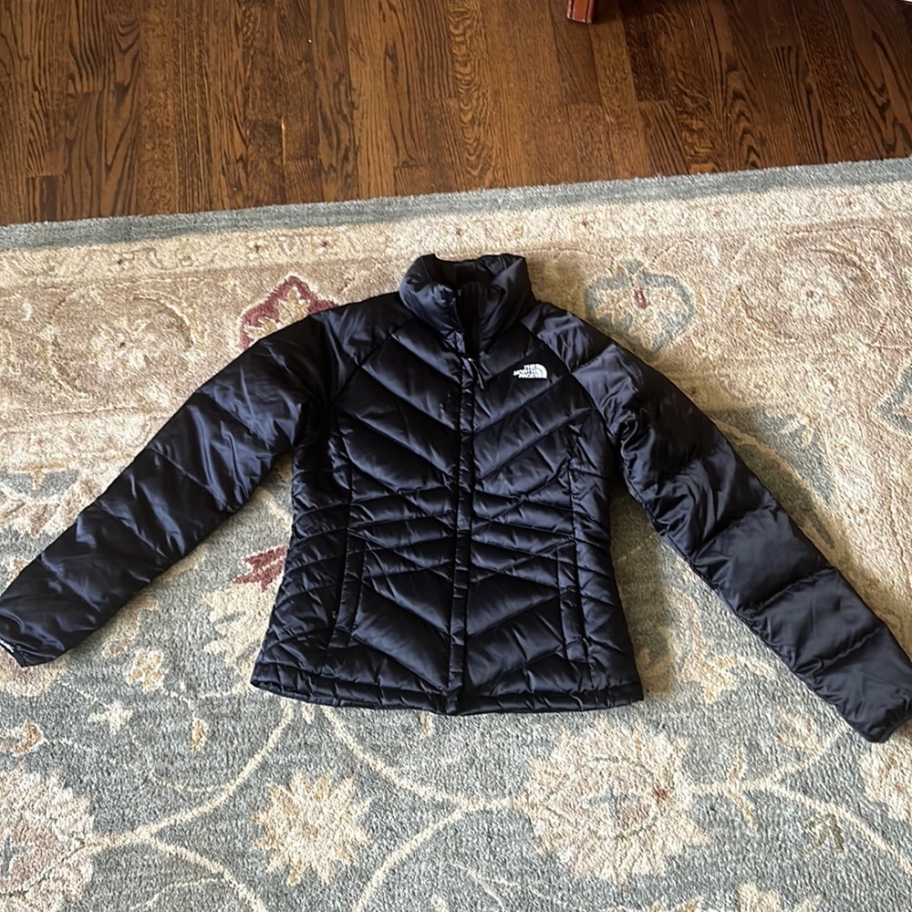 Puffer north face jacket black